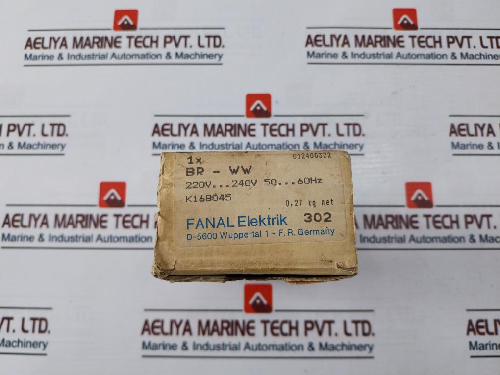 Fanal Br-ww Electronic Voltage Monitor Ac11 2.5A 220Vac
