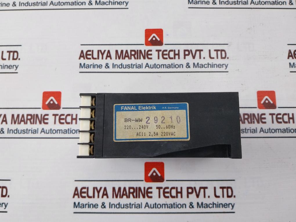Fanal Br-ww Electronic Voltage Monitor Ac11 2.5A 220Vac