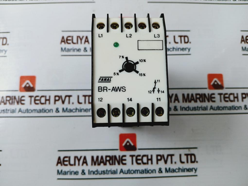 Fanal Elektrik Br-aws Phase Protection Relay 440V 60Hz