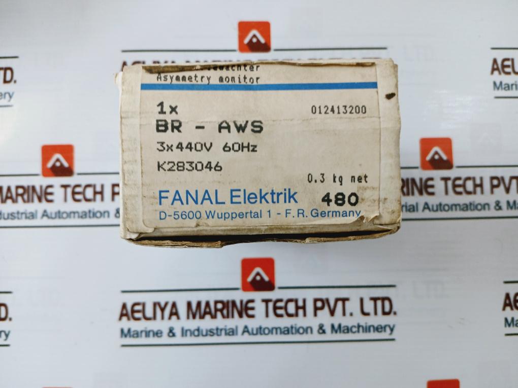 Fanal Elektrik Br-aws Phase Protection Relay 440V 60Hz