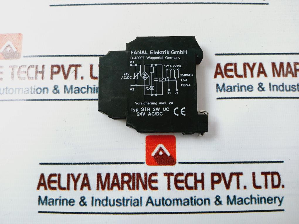 Fanal Elektrik STR 2W UC Contact Relay 24V AC/DC