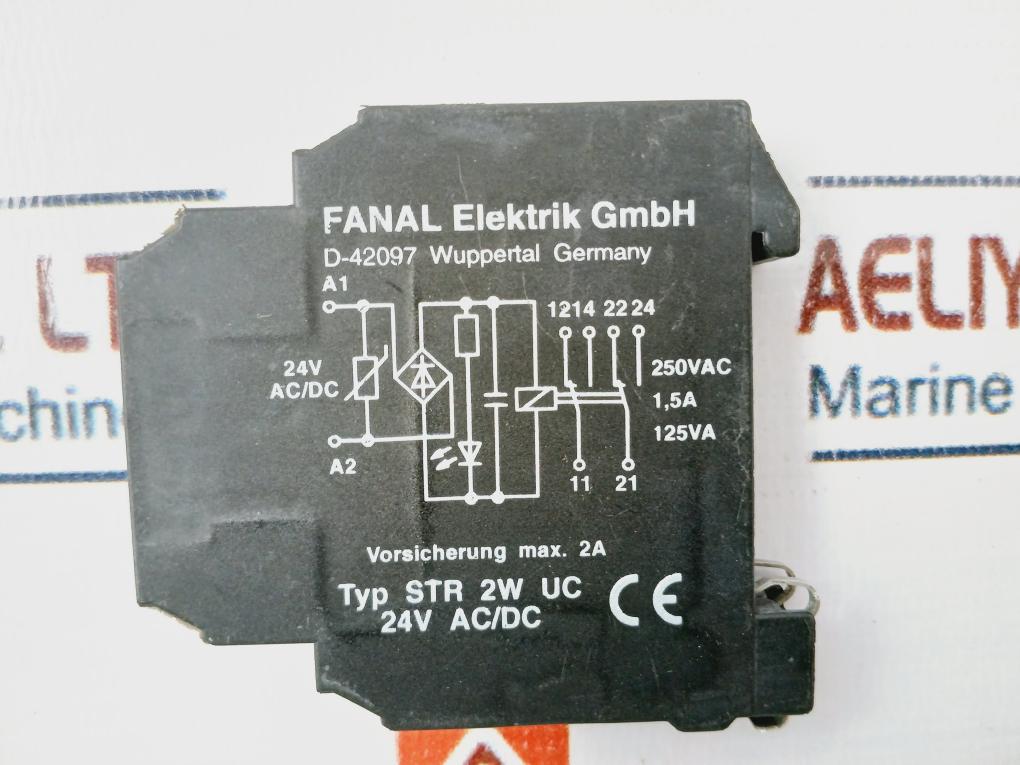 Fanal Elektrik Str 2W Uc Contact Relay 24V Ac/Dc