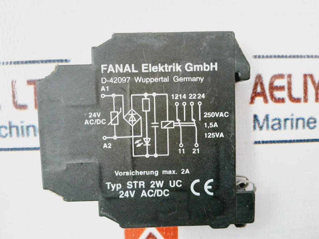 Fanal Elektrik STR 2W UC Contact Relay 24V AC/DC