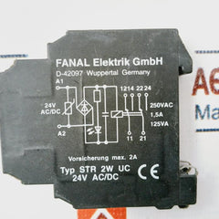 Fanal Elektrik STR 2W UC Contact Relay 24V AC/DC