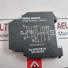 Fanal Elektrik Str 2 Wuc Contact Relay 250Vac