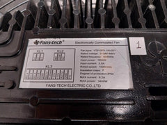 Fans-tech Electronically Commutated Axial Fan P/N Vt910F5-150-001