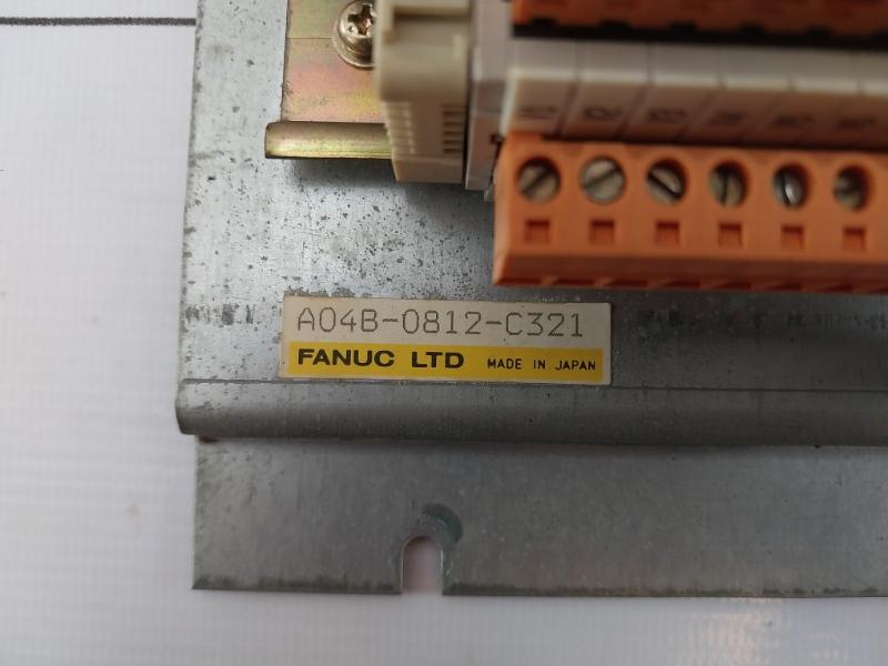Fanuc Weidmuller A04B-0812-c321 Terminal Block I/O Interface Module
