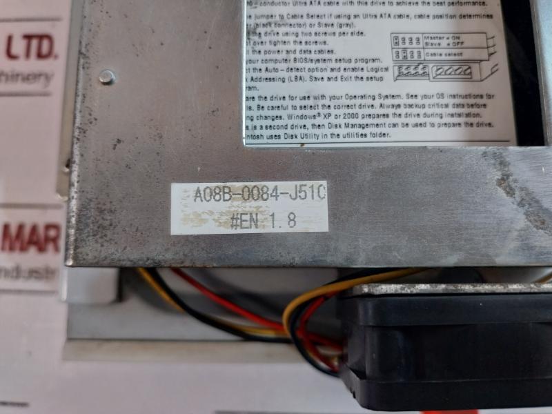 Fanuc A08b-0084-c100/h Hdd Unit,80gb, Seagate Barracuda +5v 0.72a, +12v 0.52a