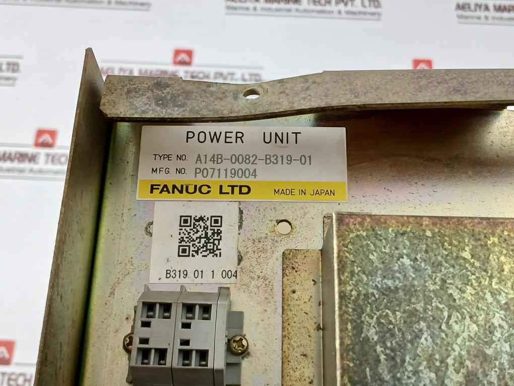 Fanuc A14B-0082-b319-01 Power Unit 200-240V Ac 50/60 Hz 5915Pc-20T-b20
