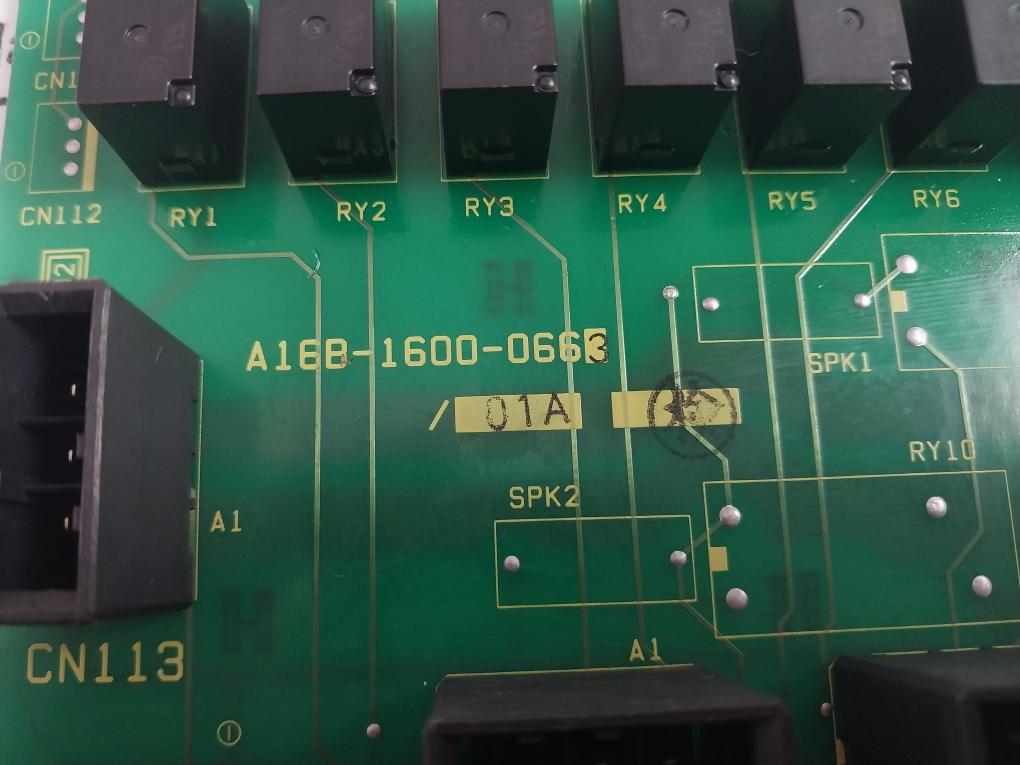 Fanuc A16B-1600-0663/01A Control System H8Xj Y899C5059