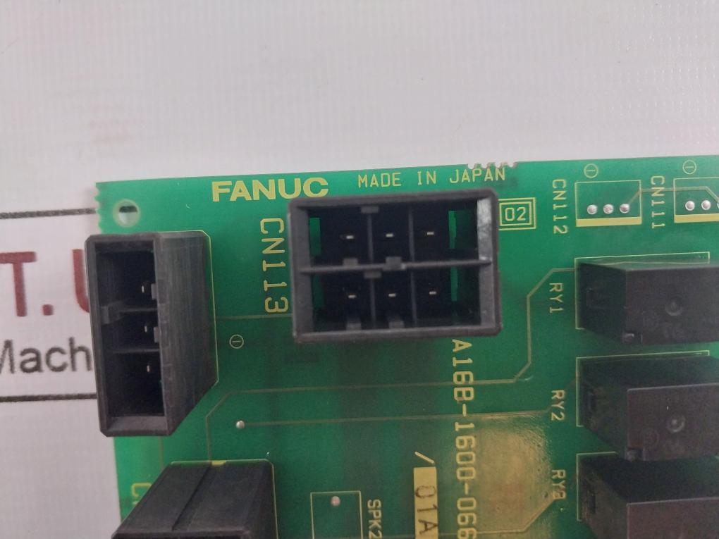 Fanuc A16B-1600-0663/01A Control System H8Xj Y899C5059