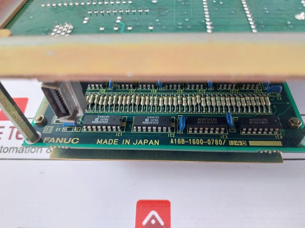 Fanuc A16B-1600-0780/04B Printed Circuit Board Card, A16B-2100-0141/05C