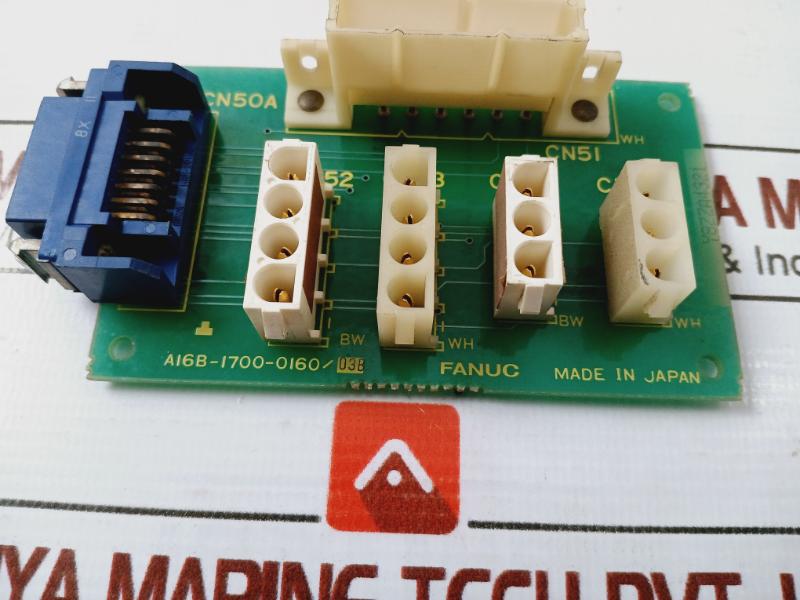 Fanuc A16B-1700-0160/03B Printed Circuit Board A320-1700-t161/02 H93A