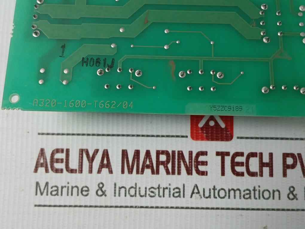 Fanuc A16b-1600-0663/02a Control Systems A320-1600-t662/04