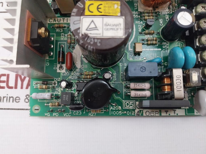 Fanuc A20B-1005-0124/06B Power Supply Module, A350-1005-t122/05