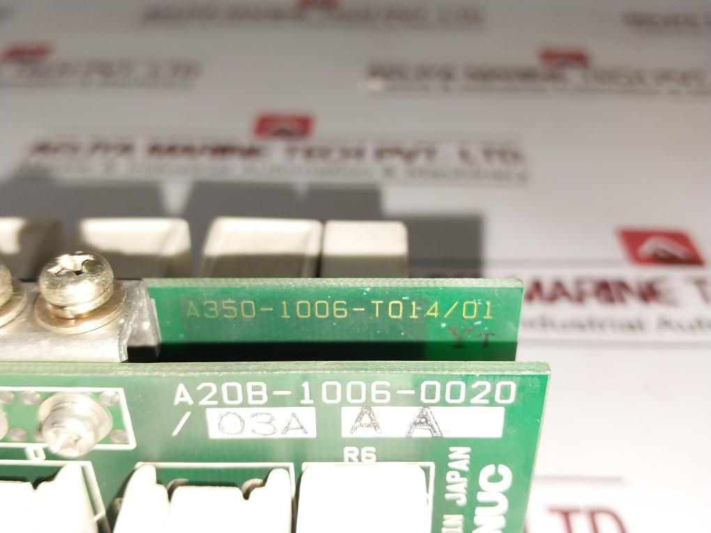 Fanuc A20B-1006-0020 Relay Dual Printed Circuit Board