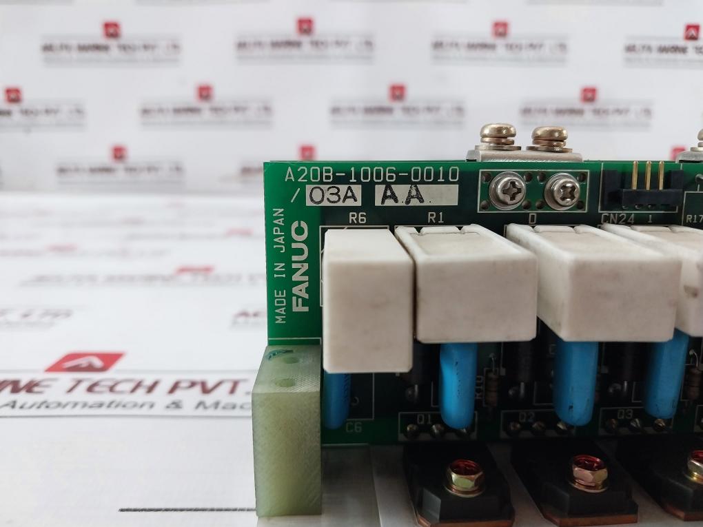 Fanuc A20B-1006-0020 Relay Dual Printed Circuit Board