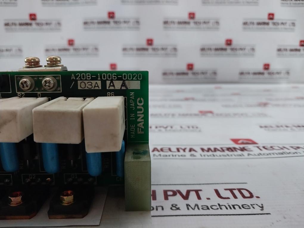 Fanuc A20B-1006-0020 Relay Dual Printed Circuit Board