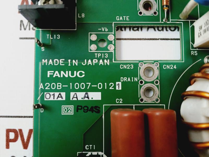 Fanuc A20B-1007-0121/01A A.A. Dc Converter Amplifier Power Supply Y8Yza4074