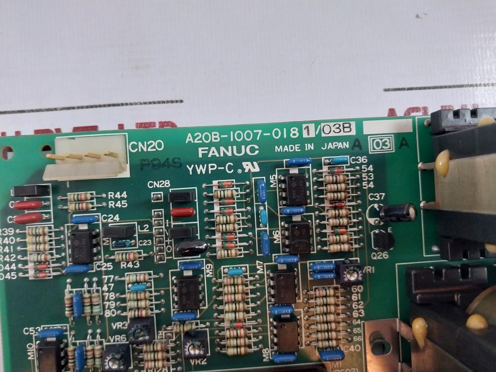 Fanuc A20B-1007-0181/03B Printed Circuit Board A350-1007-t184/03, Y922C0042