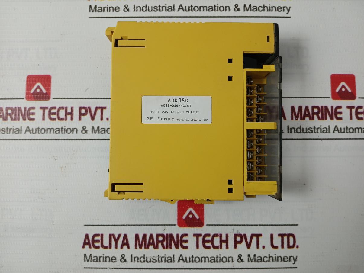 Fanuc Abu10A Input Output Rack A03B-0807-c001 24Vdc 2A Max