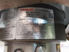 Fanuc B0.3H/60000 Spindle Motor W/ A06B-0977-b901 Turbo Blower Unit 190V