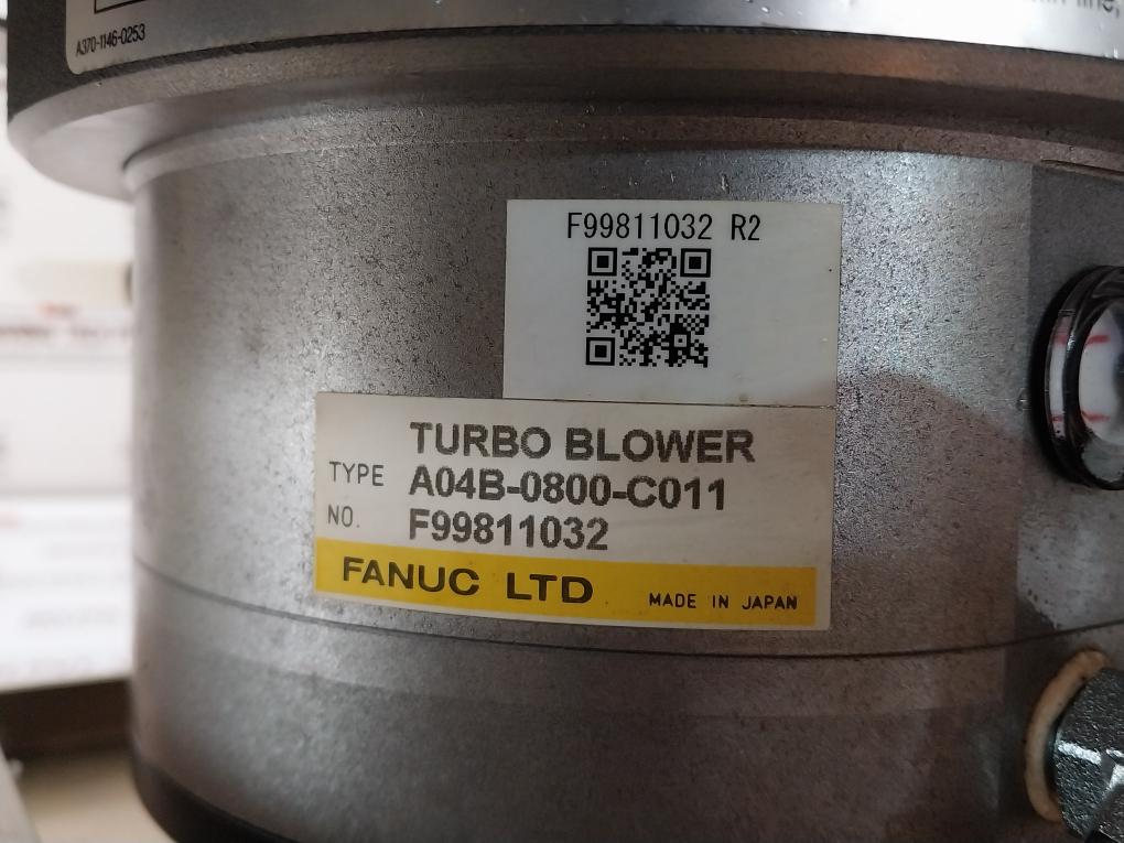 Fanuc B0.3H/60000 Spindle Motor W/ A06B-0977-b901 Turbo Blower Unit