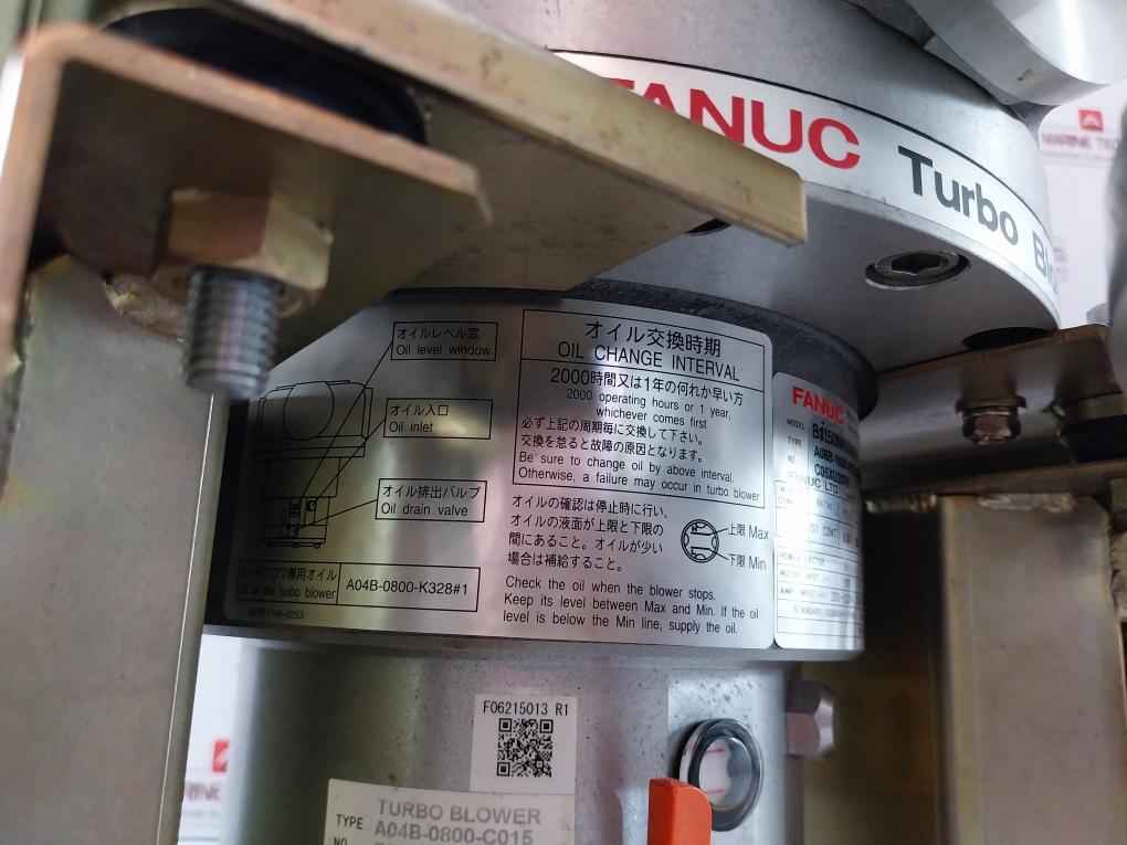 Fanuc Bii50M/60000 3-phase Turbo Blower C05Xu2076 2-pole 200-220V 50/60Hz