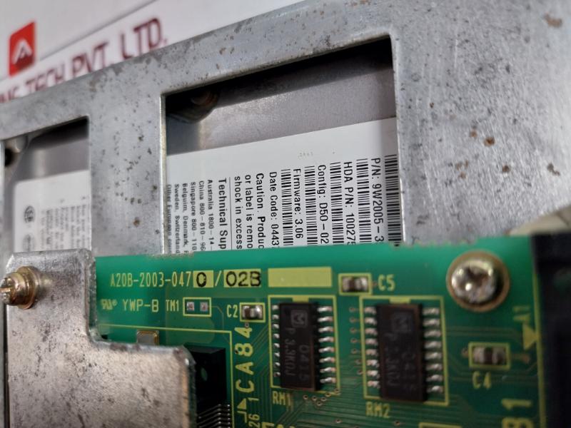 Fanuc Hdd Unit,a20b-2003-0470/02b, Nmb Dc Brushless Fan Motor 24v Dc