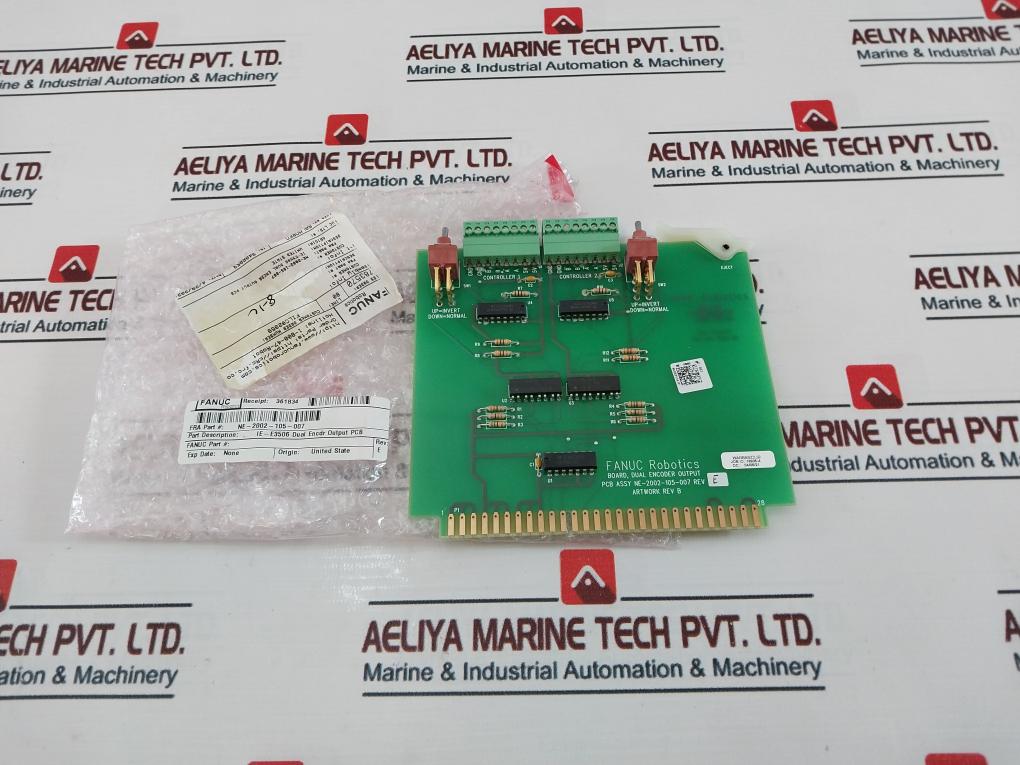 Fanuc NE-2002-105-007 Dual Encoder Output Board 94V