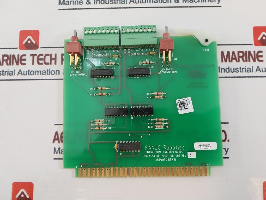 Fanuc NE-2002-105-007 Dual Encoder Output Board 94V