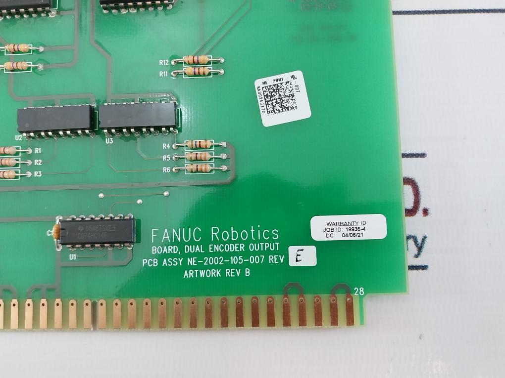 Fanuc NE-2002-105-007 Dual Encoder Output Board 94V