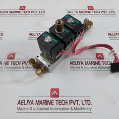 Fanuc A04B-0818-d400 Ckd Solenoid Valve Manifold Assy 200V 50/60Hz