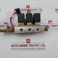 Fanuc A04B-0818-d400 Ckd Solenoid Valve Manifold Assy 200V 50/60Hz