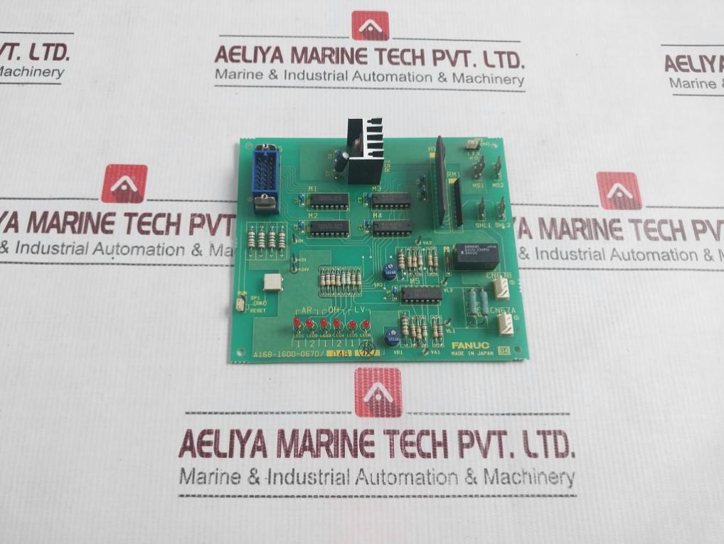 Fanuc A16B-1600-0670/04B Printed Circuit Board A320-1600-t672/04 Y6Xxc3185
