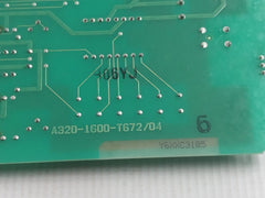 Fanuc A16B-1600-0670/04B Printed Circuit Board A320-1600-t672/04 Y6Xxc3185
