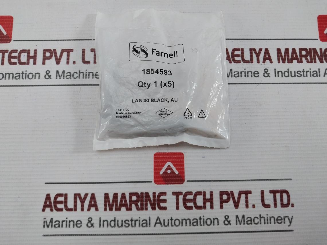 Farnell 1854593 Connector Black (1 Packet=5Pcs)