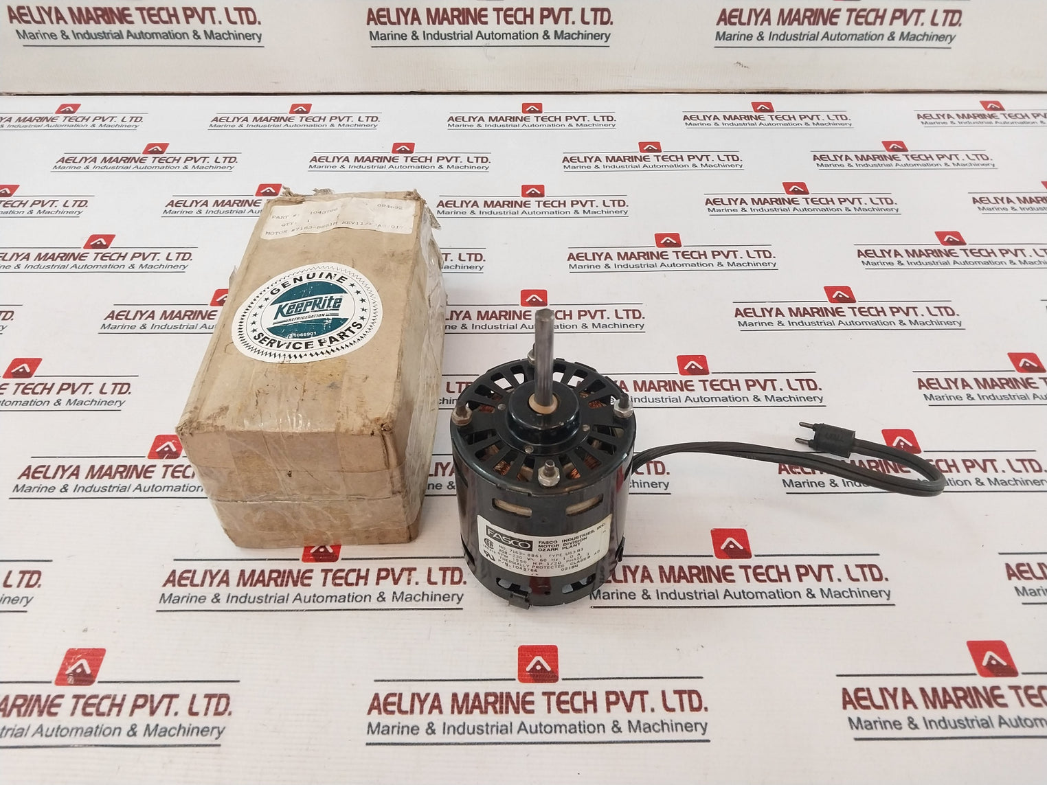 Fasco U63B1 Motor 1043766 1550 RPM 208-230V~ 60Hz 1.0A