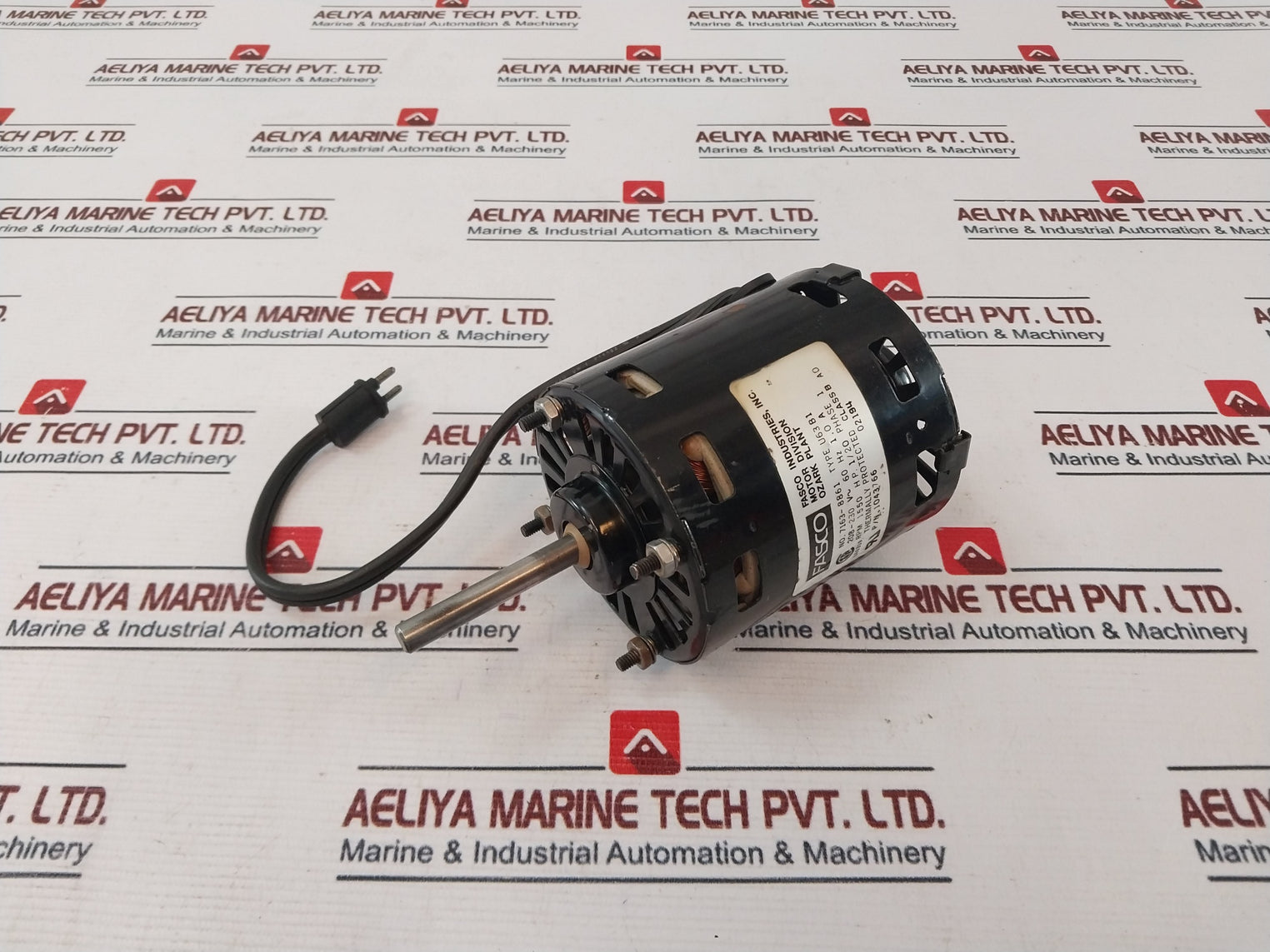 Fasco U63B1 Motor 1043766 1550 RPM 208-230V~ 60Hz 1.0A