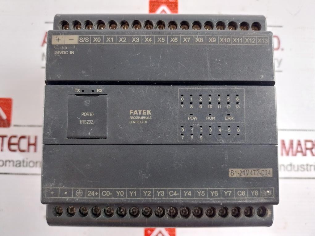 Fatek B1-24M4T2-d24 Micro-programmable Plc Controller 24 Vdc 4W