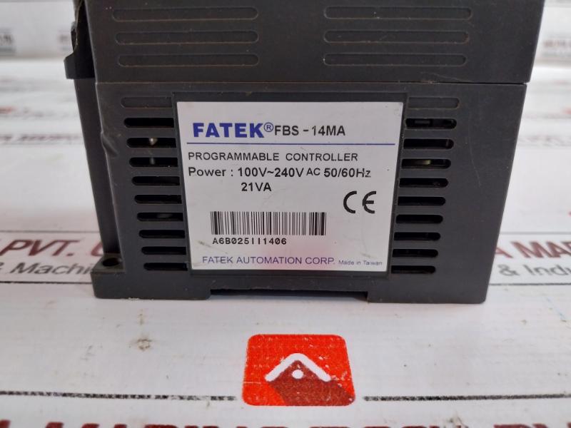 Fatek Fbs-14Ma Programmable Logic 100V 240V Ac 50/60Hz 21Va