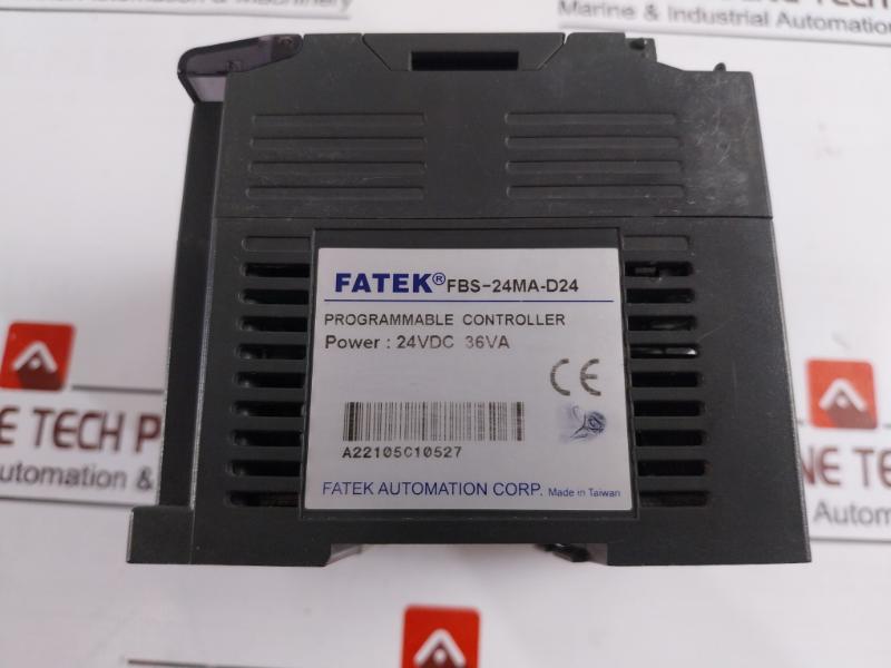 Fatek Fbs-24Ma-d24 Plc Basic Main Unit A22105C10527 24Vdc