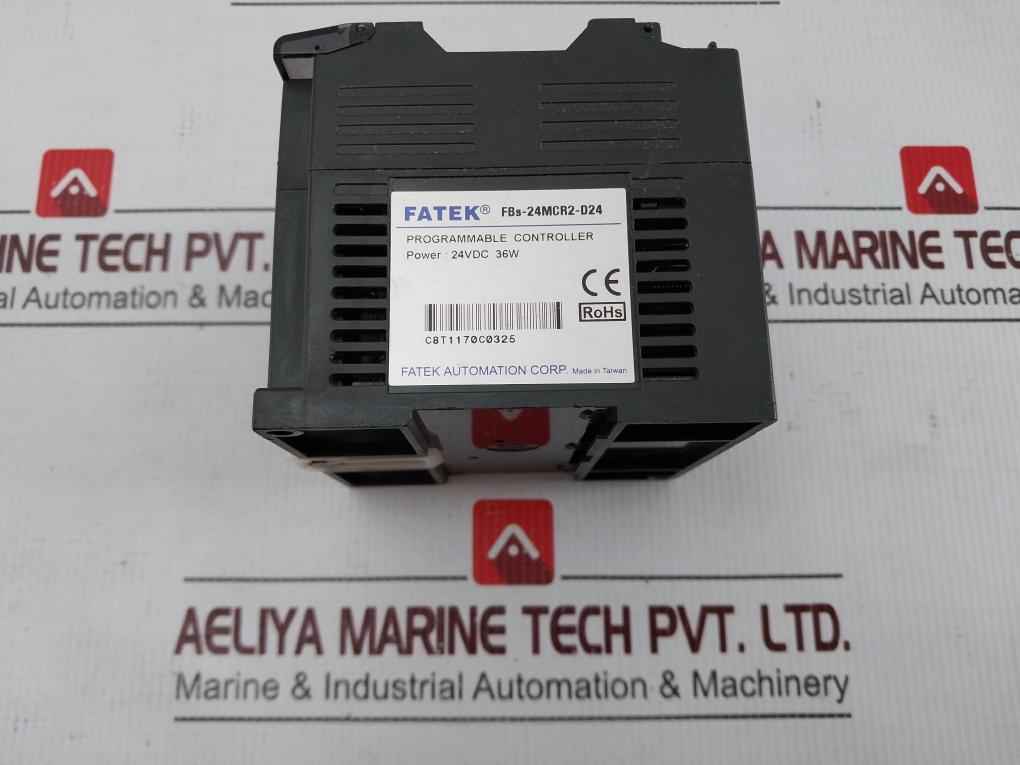 Fatek Fbs-24Mcr2-d24 Programmable Logic Controller 24Vdc 36W 400Ma
