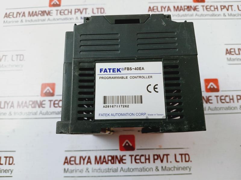 Fatek Fbs-40Ea Programmable Controller, A28167Ii7262