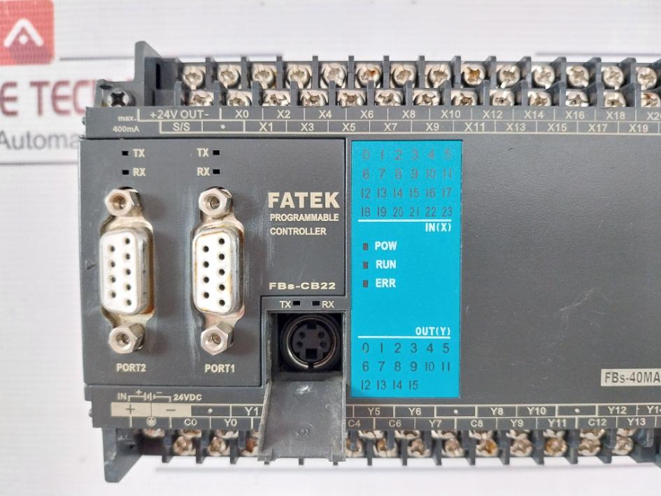 Fatek Fbs-40Mat2-d24 Fbs Main Programmable Logic Controller Plc Module 24Vdc