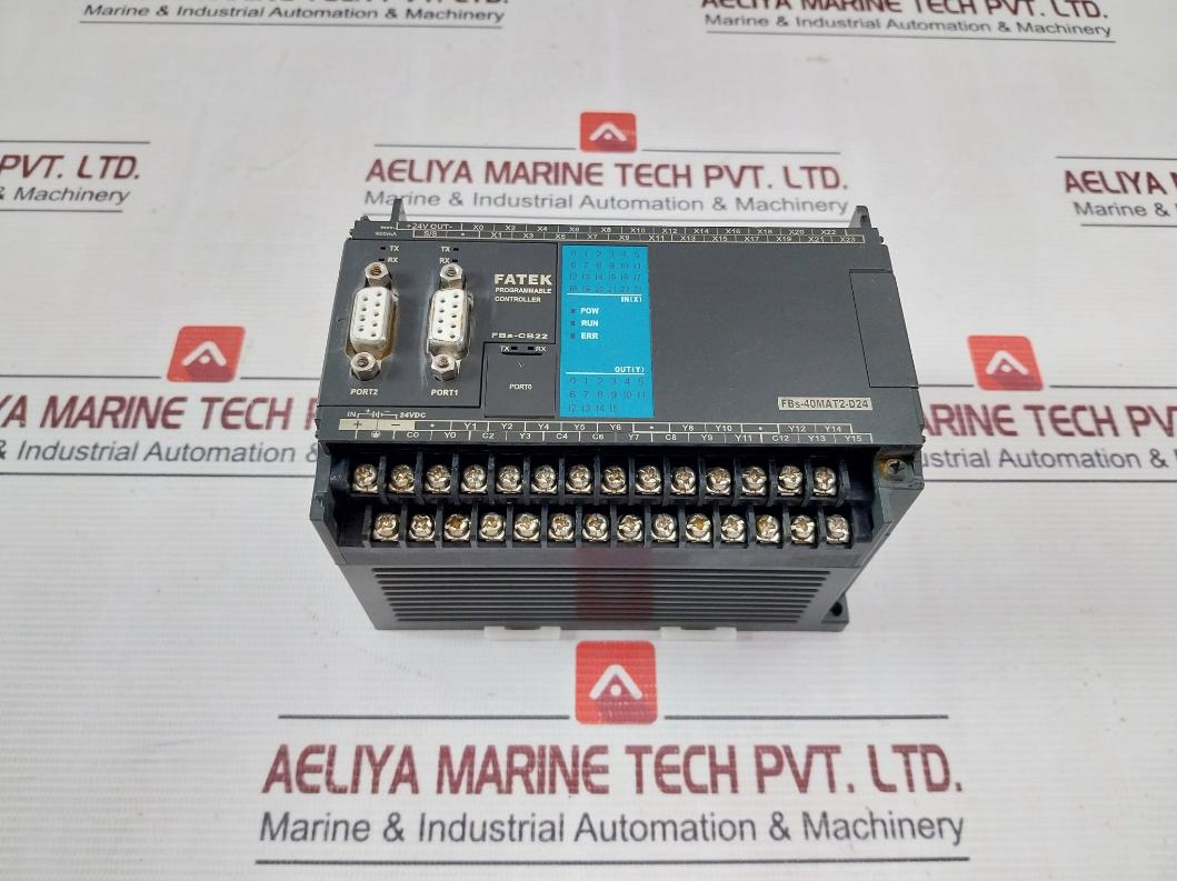 Fatek Fbs-40Mat2-d24 Fbs Main Programmable Logic Controller Plc Module 24Vdc