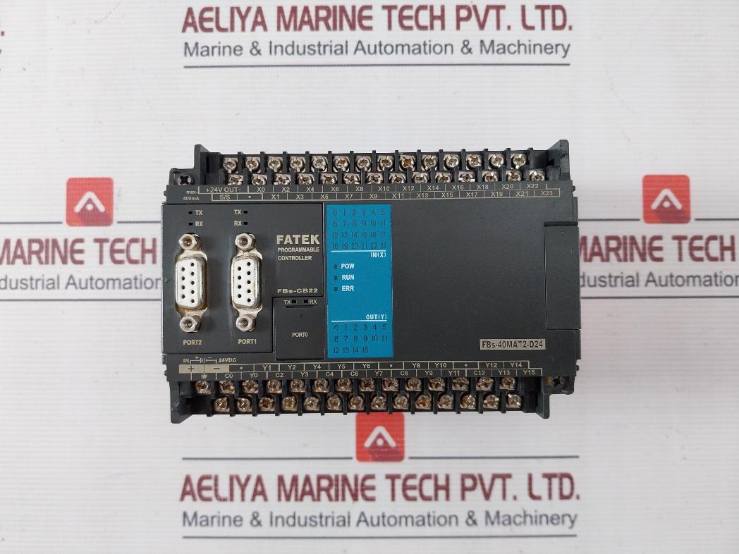 Fatek Fbs-40Mat2-d24 Fbs Main Programmable Logic Controller Plc Module 24Vdc