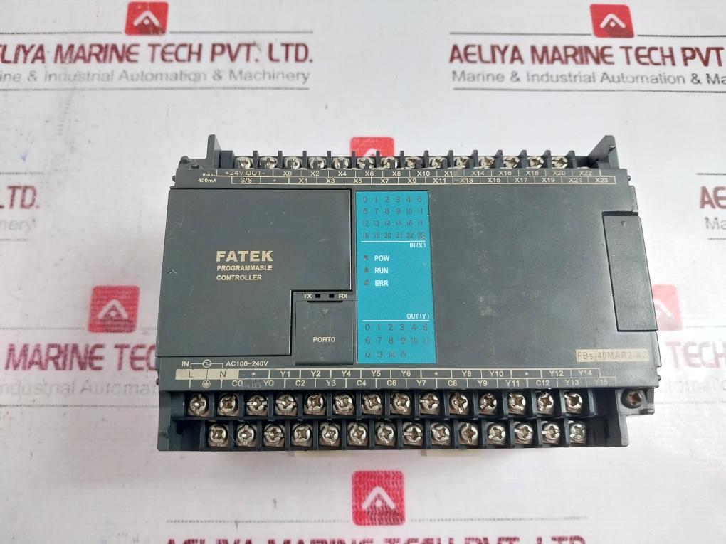 Fatek Fbs-40mar2-ac Programmable Controller 100-240vac 50/60hz 36w