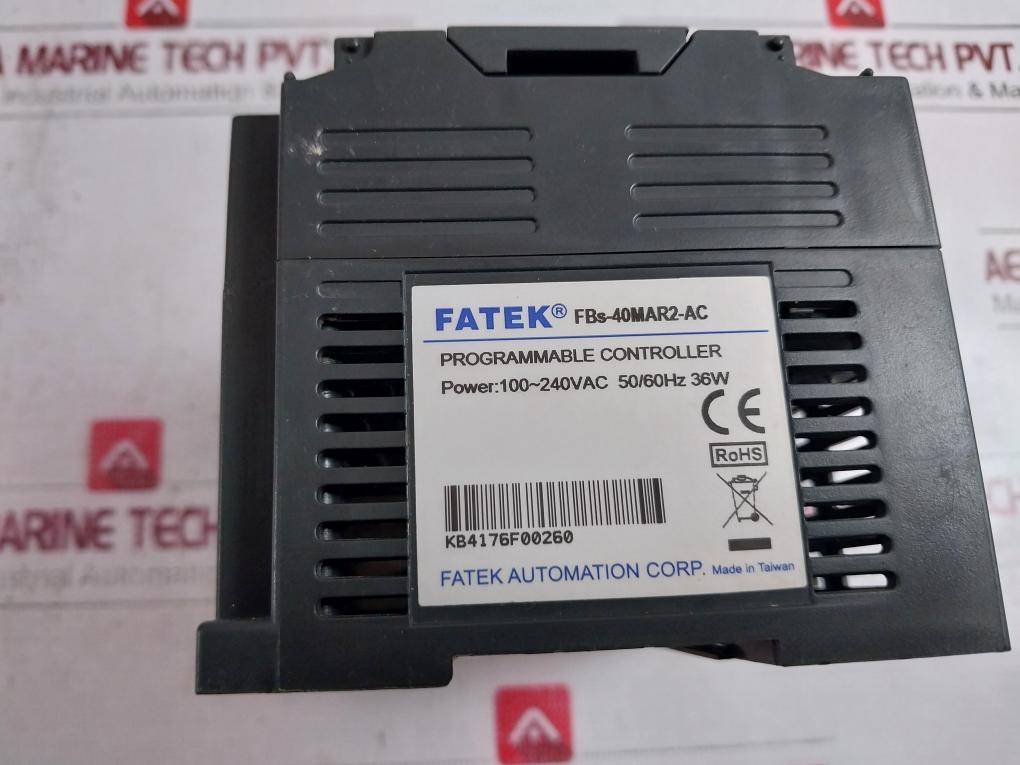 Fatek Fbs-40mar2-ac Programmable Controller 100-240vac 50/60hz 36w