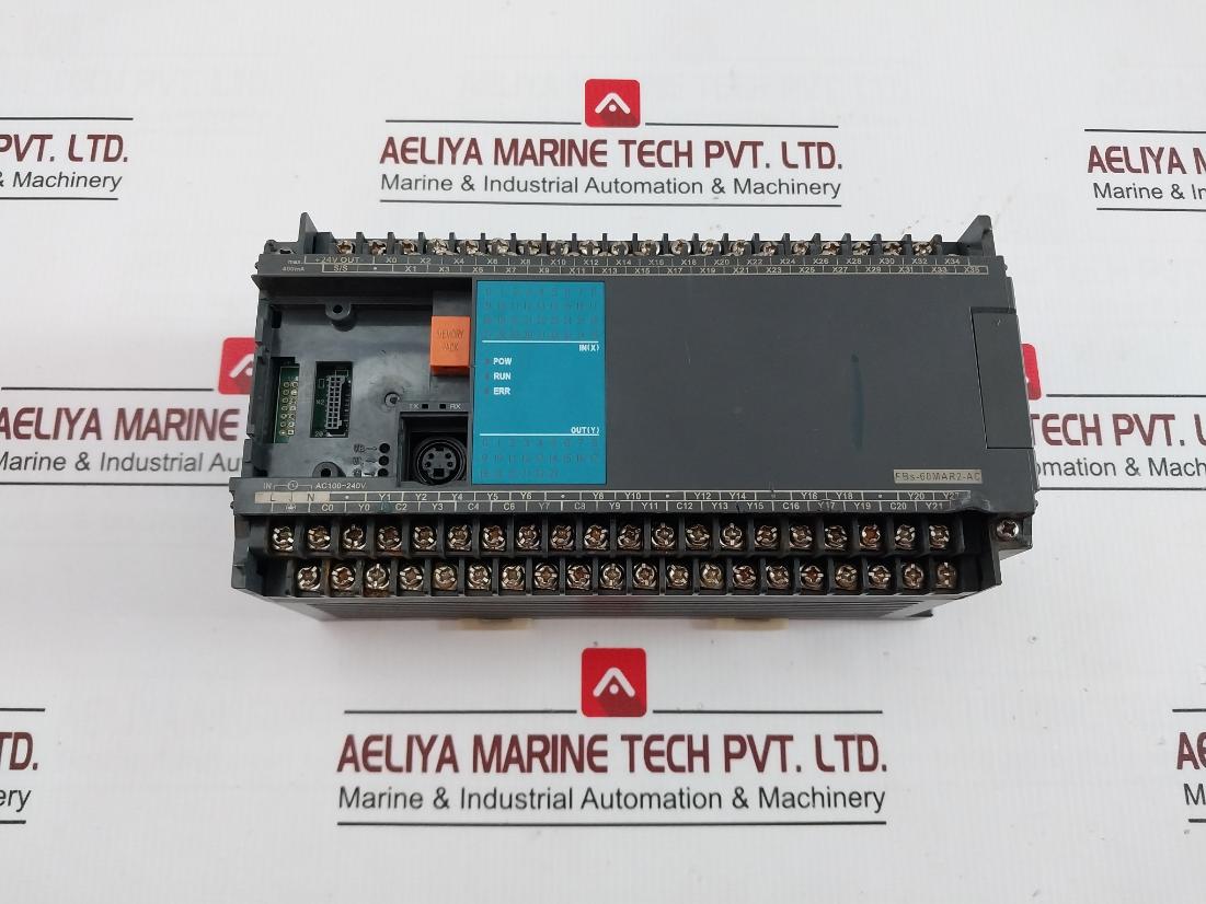 Fatek Fbs-60Mar2-ac Plc Controller 100-240Vac 50/60Hz 36W 400Ma G55219F00129